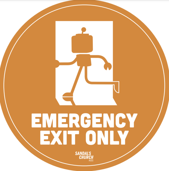 SCK Emergency Exit Signage